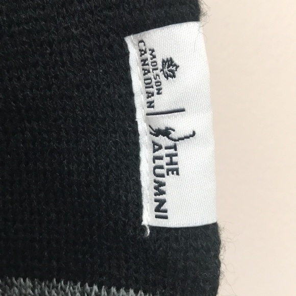 VANCOUVER Canucks Brendan Morrison scarf  black gray - Picture 4 of 6